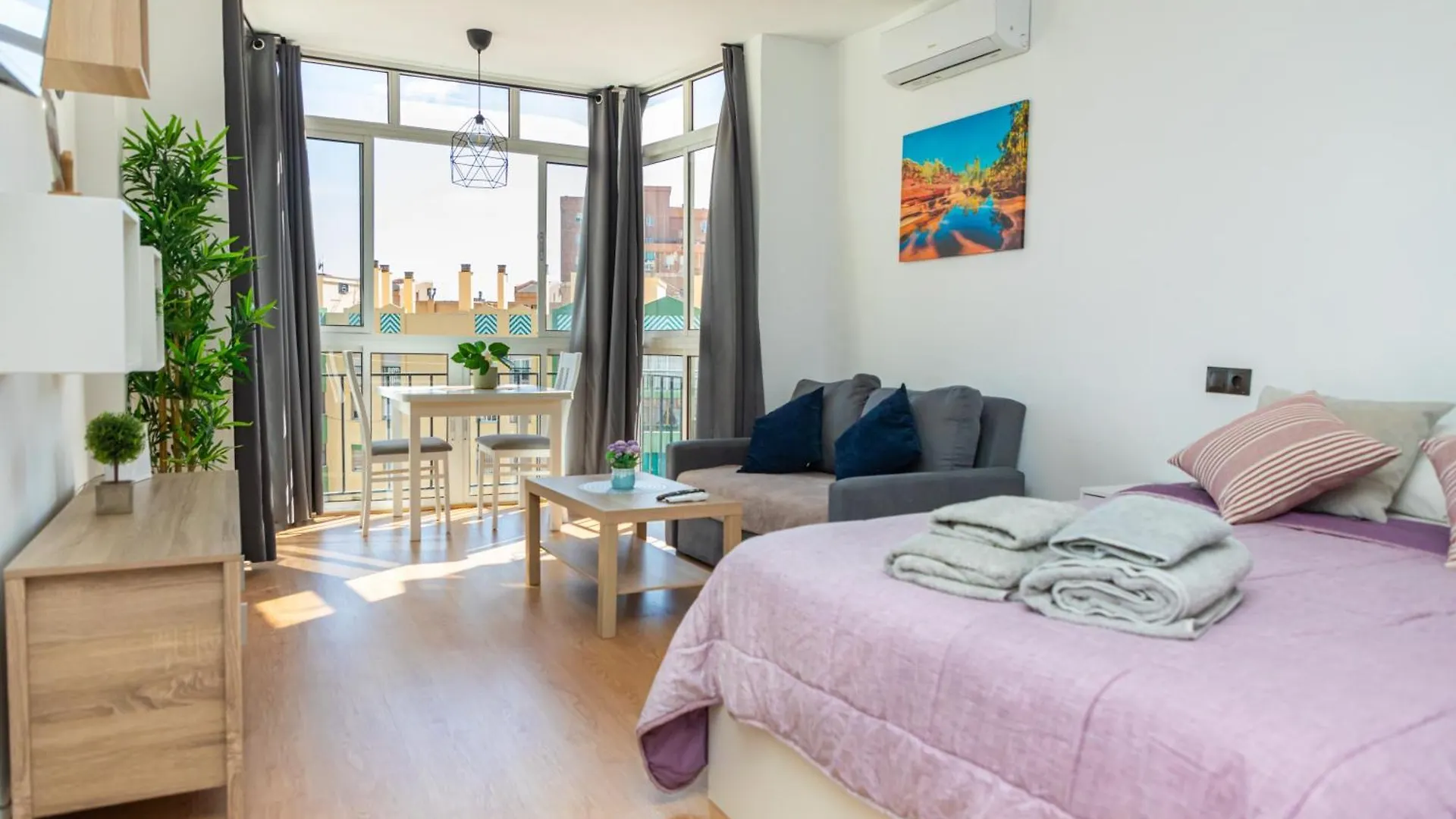 Vis6 - Nuevo, Reformado, Centro De Torremolinos, Playa A 850 Metros, Wifi, Vistas A La Ciudad Apartment
